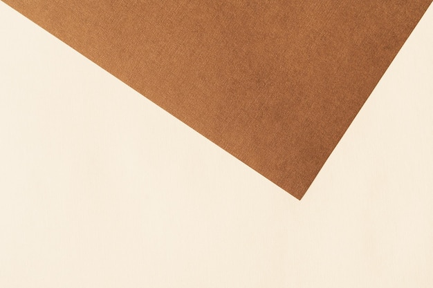 Papier voor pasteloverlapping in beige en terracotta kleuren