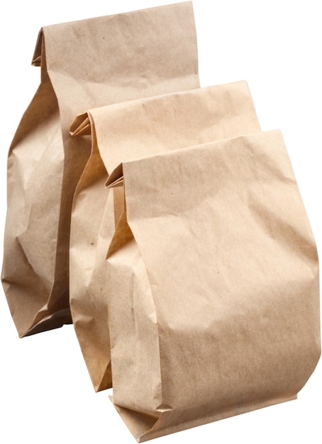 Papieren zak tas lunchzak boodschappentas boodschappentas papier