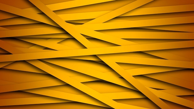 Papierstijl abstracte achtergrond geel