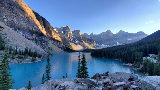 Foto il paradiso trovato al lago