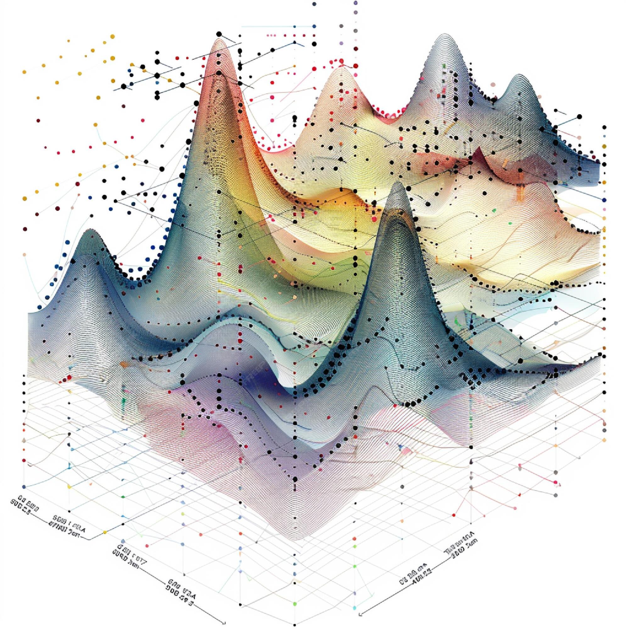 Premium Photo | A parallel coordinates plot showing relationships ...