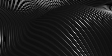 Premium Photo | Parallel lines black plastic tube texture black curve ...