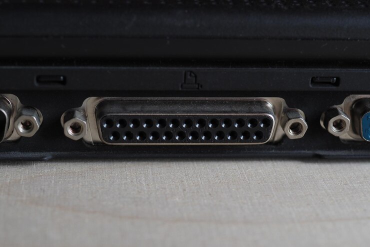 Photo parallel port on pc
