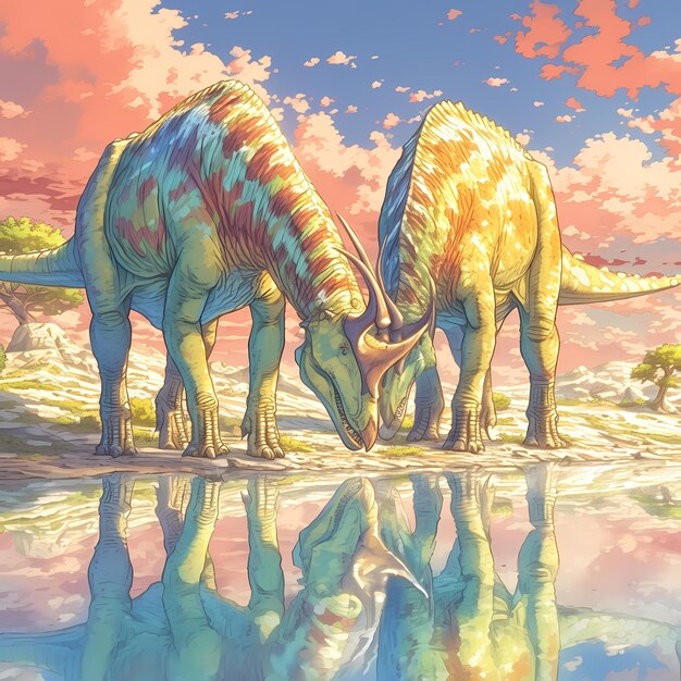 Parasaurolophus in Paradise