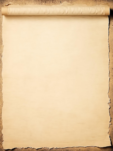 Фото Пергаментный свиток бумага красивая антикварная старая страница скрапбукинг мусорный журнал фон с