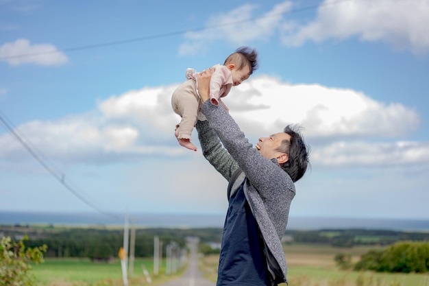 Родитель и долгая порция спермы в Японии