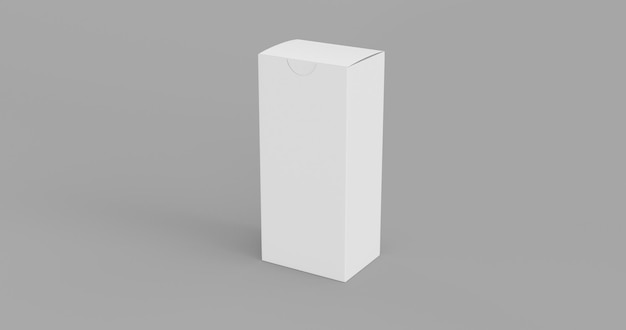 Parfum pakket sjabloon 3d rendering psd mockup