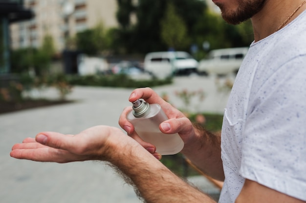 Parfum voor mannen.