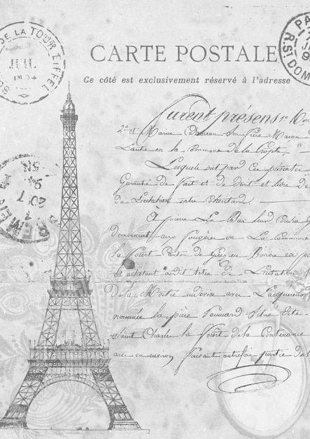paris city digital paper old vintage background