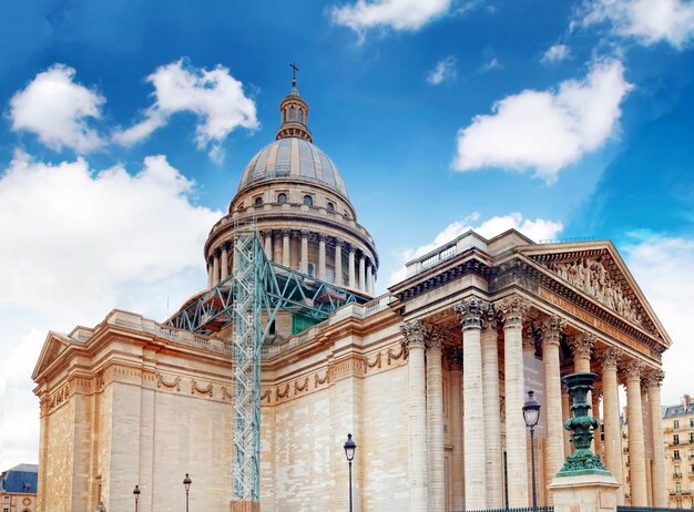 Paris the Mausoleum Pantheon. France.