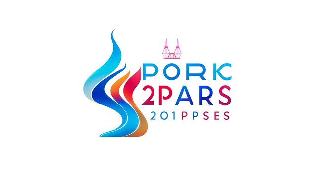 Foto parigi olimpiadi 2024 logo icona png download