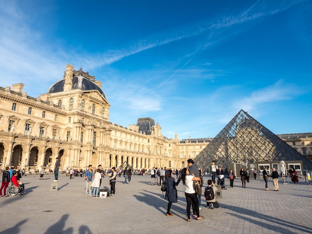 PARIS  SEPTEMBER 28 Musee de Louvre is world class musuem located in Paris France was taken on September 28 2015