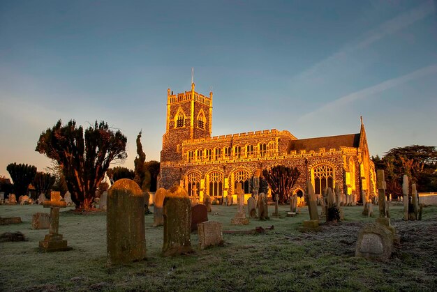 Foto chiesa parrocchiale di santa maria a dedham vale, essex, regno unito