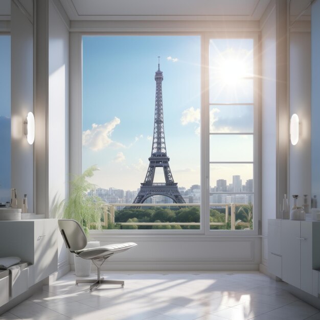 Photo parisian perfect illuminate your shave with natural light and global uplight using the f18 razor
