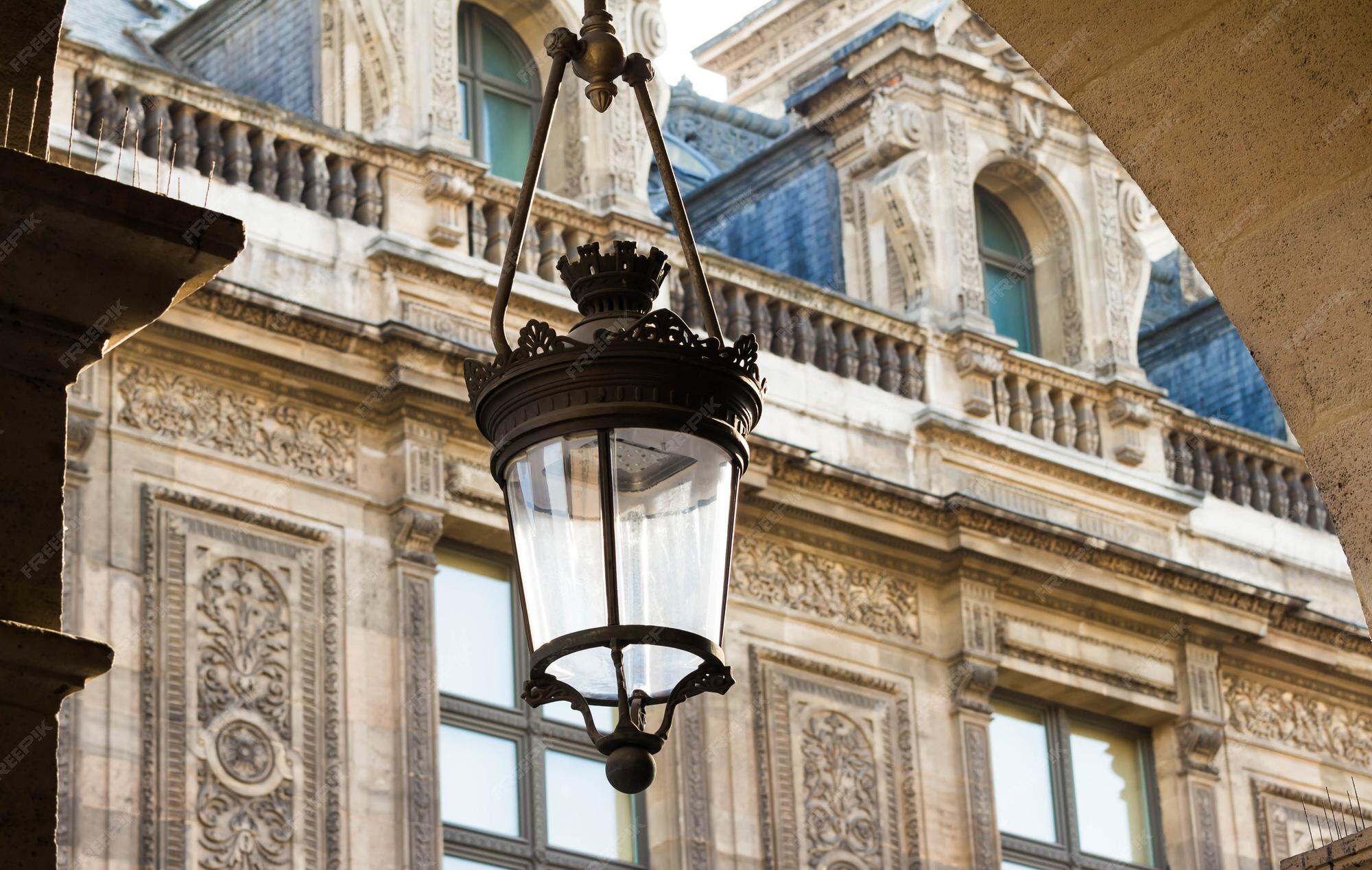 Premium Photo | Parisian street lamp