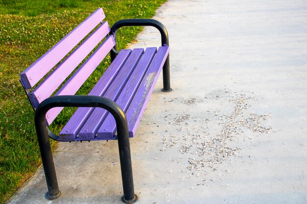 Photo park bench bench and park