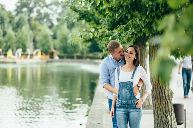 park human spring girlfriend outdoor