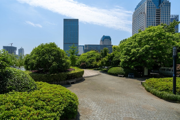 Park Plaza en kantoorgebouw van het financiële centrum