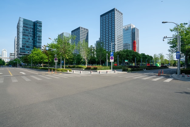 Park Plaza and financial center office building in Hangzhou, China