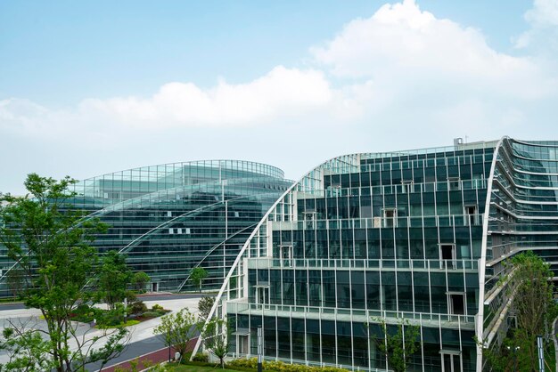 Park Square and Office Building of Science and Technology Park Chongqing China