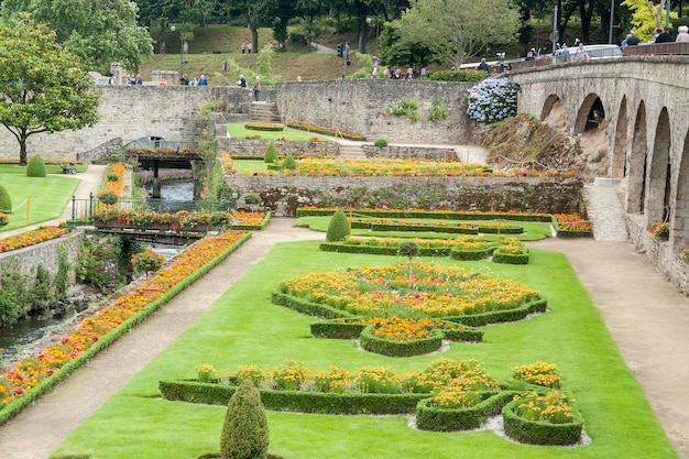 park in Vannes in Brittany