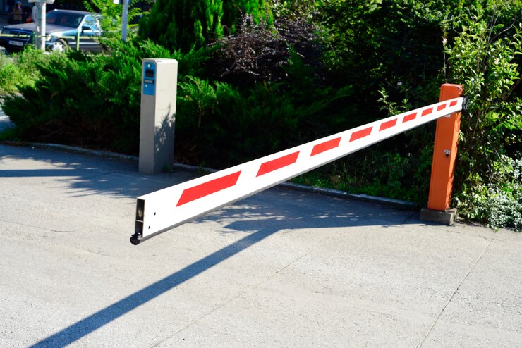parkeerplaats barrière