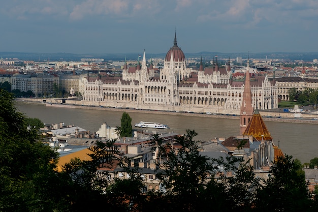 Photo the parliament of budapest