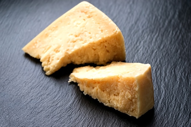 Parmigiano su pietra nera