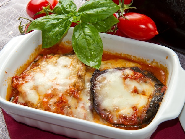 parmigiana aubergine