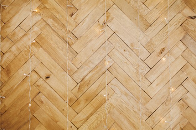 Photo parquet floor