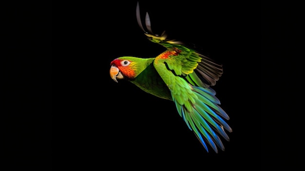 Parrot bird nature background