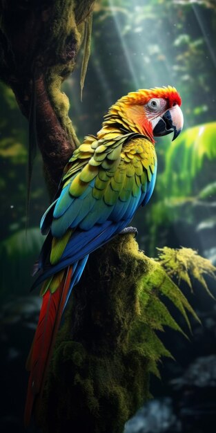 Parrot bird visual photo album full of cute and friendly moments