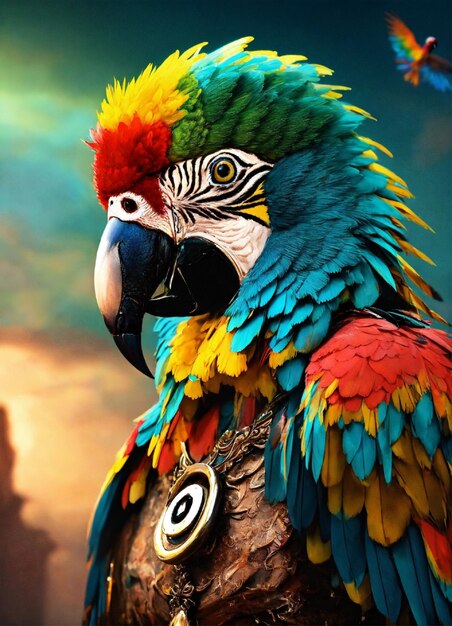 Parrot god epische fotografie 8k