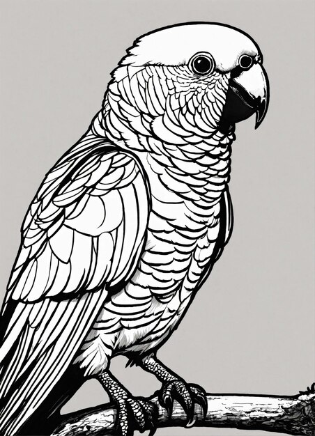 Parrot Line kunstfoto