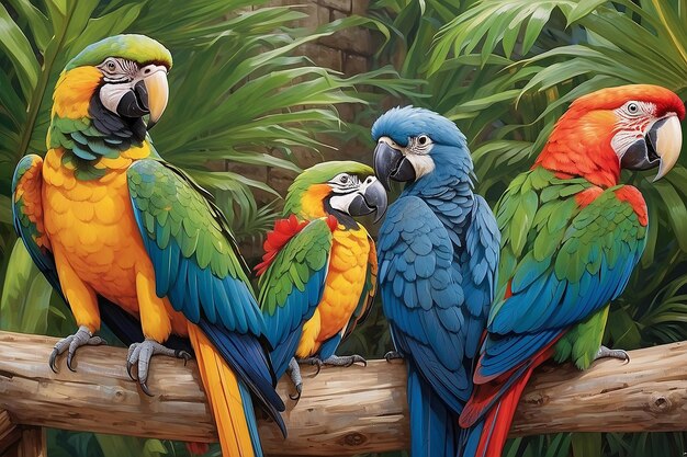 Photo parrots