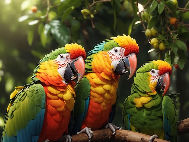 Photo parrots