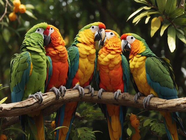 Photo parrots