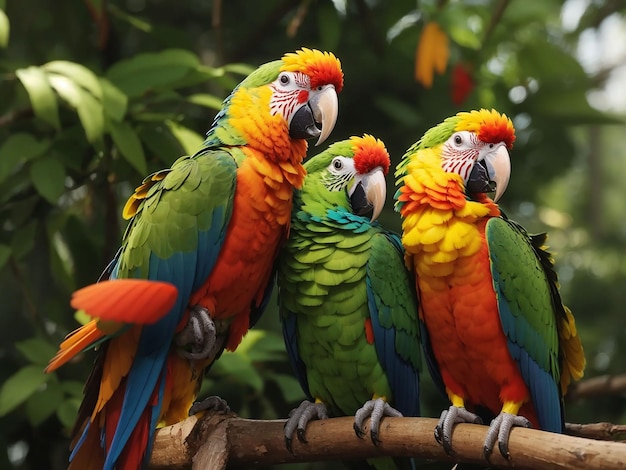 Photo parrots