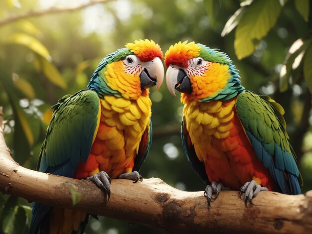 Photo parrots