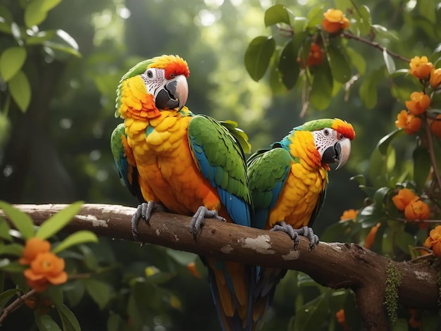 Photo parrots