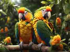 Photo parrots