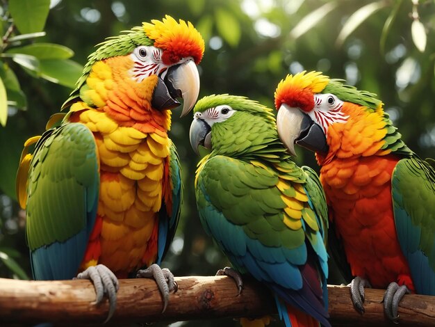 Photo parrots