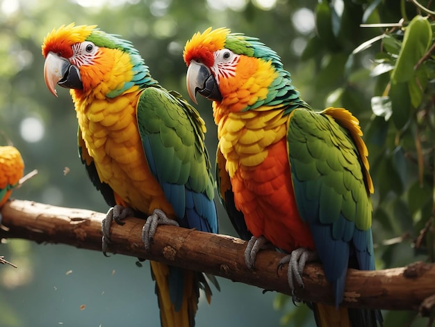 Photo parrots