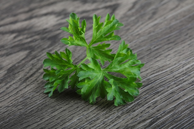 Parsley leaves