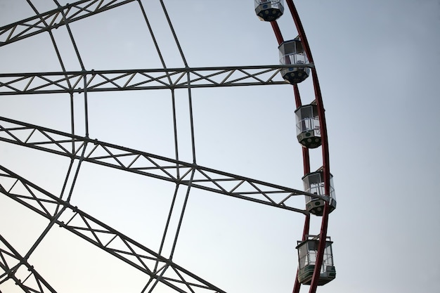 Part of the big Ferris wheel