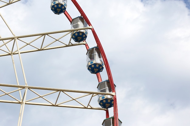 Part of the big ferris wheel