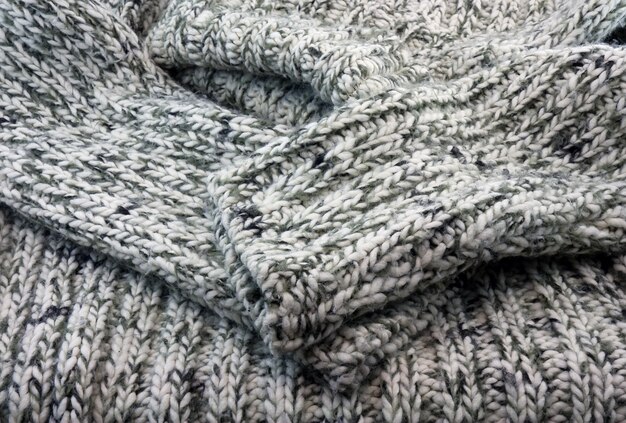 The part  of  sweater knitted wool.