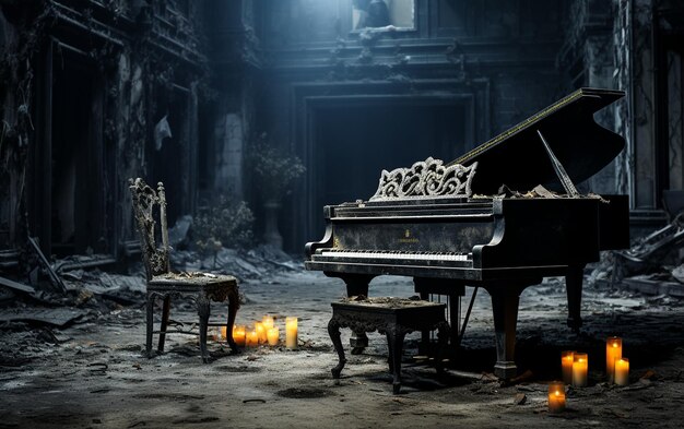 Partake in a Eerie Recital with a Spooky Piano as the Soloist