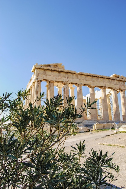 Parthenon in Acropolis Athens Greece