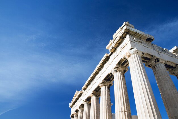 Parthenon on the Acropolis in Athens